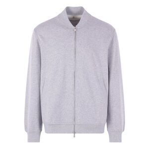 Brunello Cucinelli Men Cotton Zipped Sweatshirt